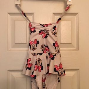 Disney Minnie Mouse Girls One Piece Swimsuit